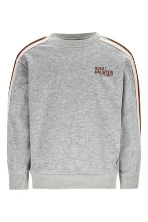 sweater grijs melange