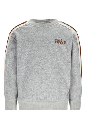 sweater grijs melange