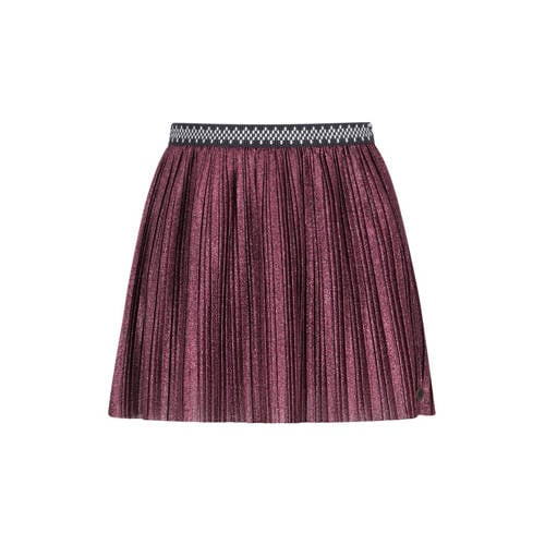 Like Flo korte rok met glitter rood afbeelding