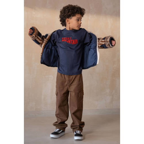 Like Flo Boys relaxed cargo broek bruin afbeelding