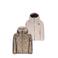 Like Flo imitatiebonten reversible jas beige