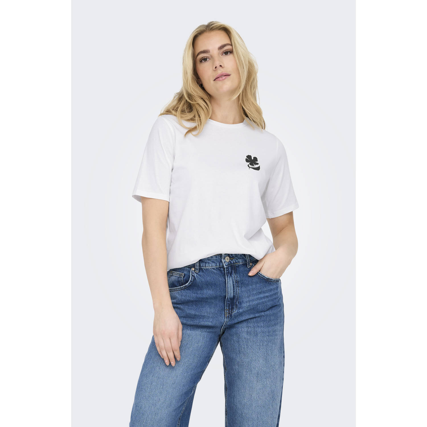 JDY T-shirt wit