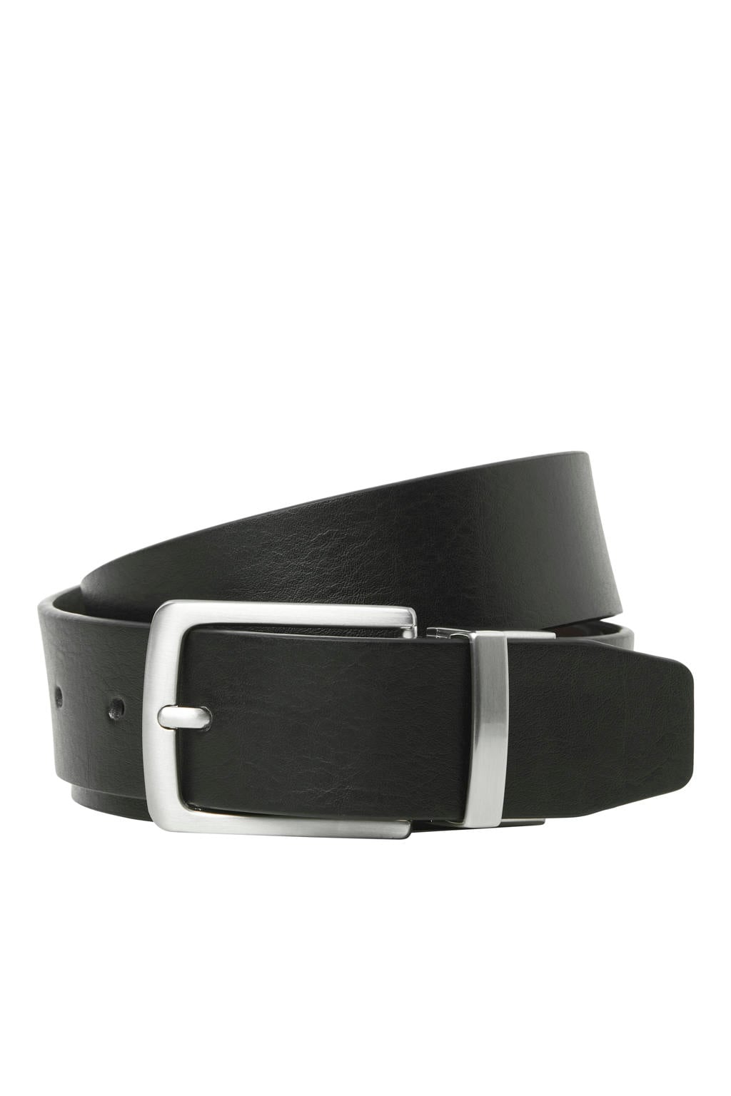JACK & JONES leren riem JACRIO zwart