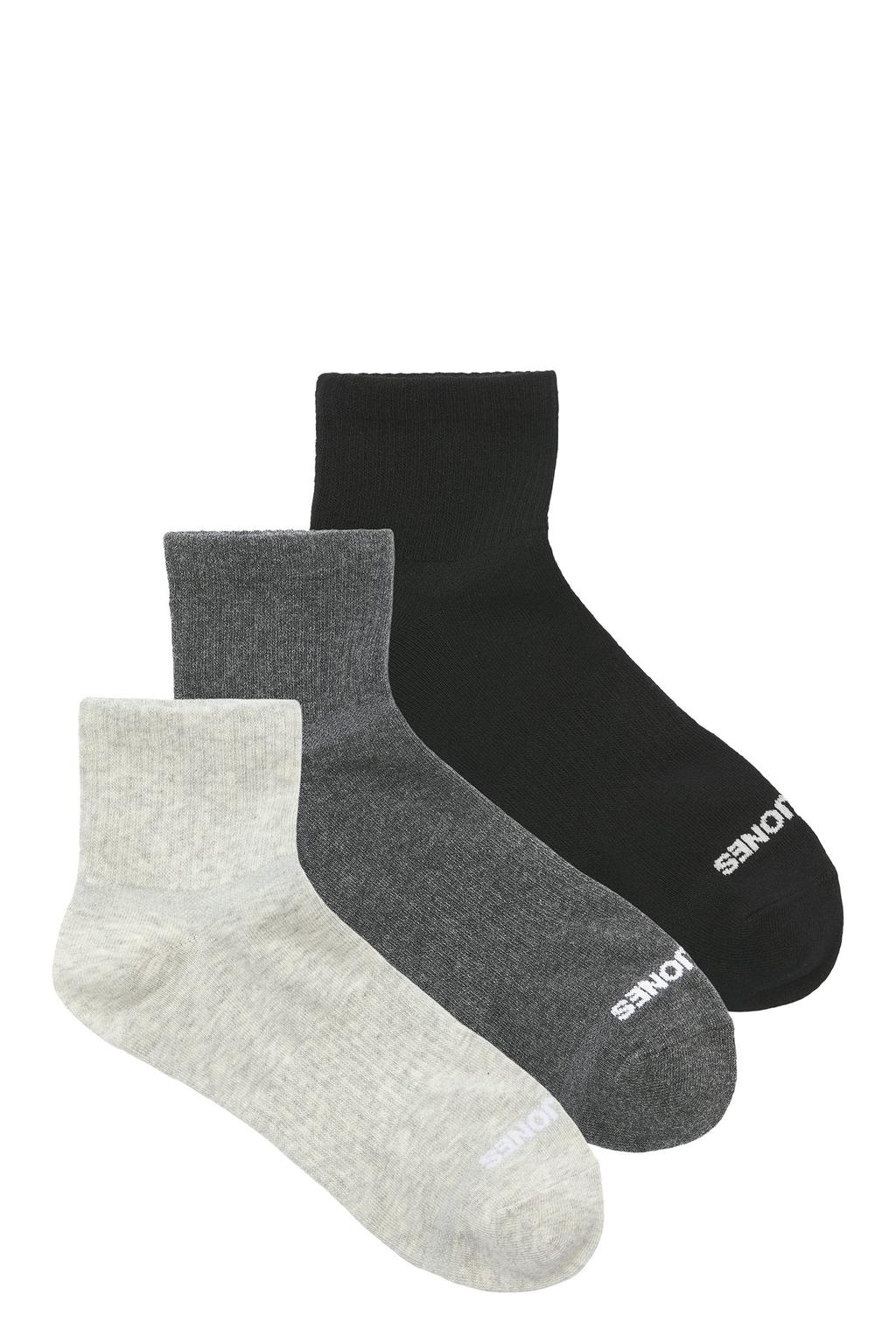 JACK & JONES sneakersokken - multi (set van 3)