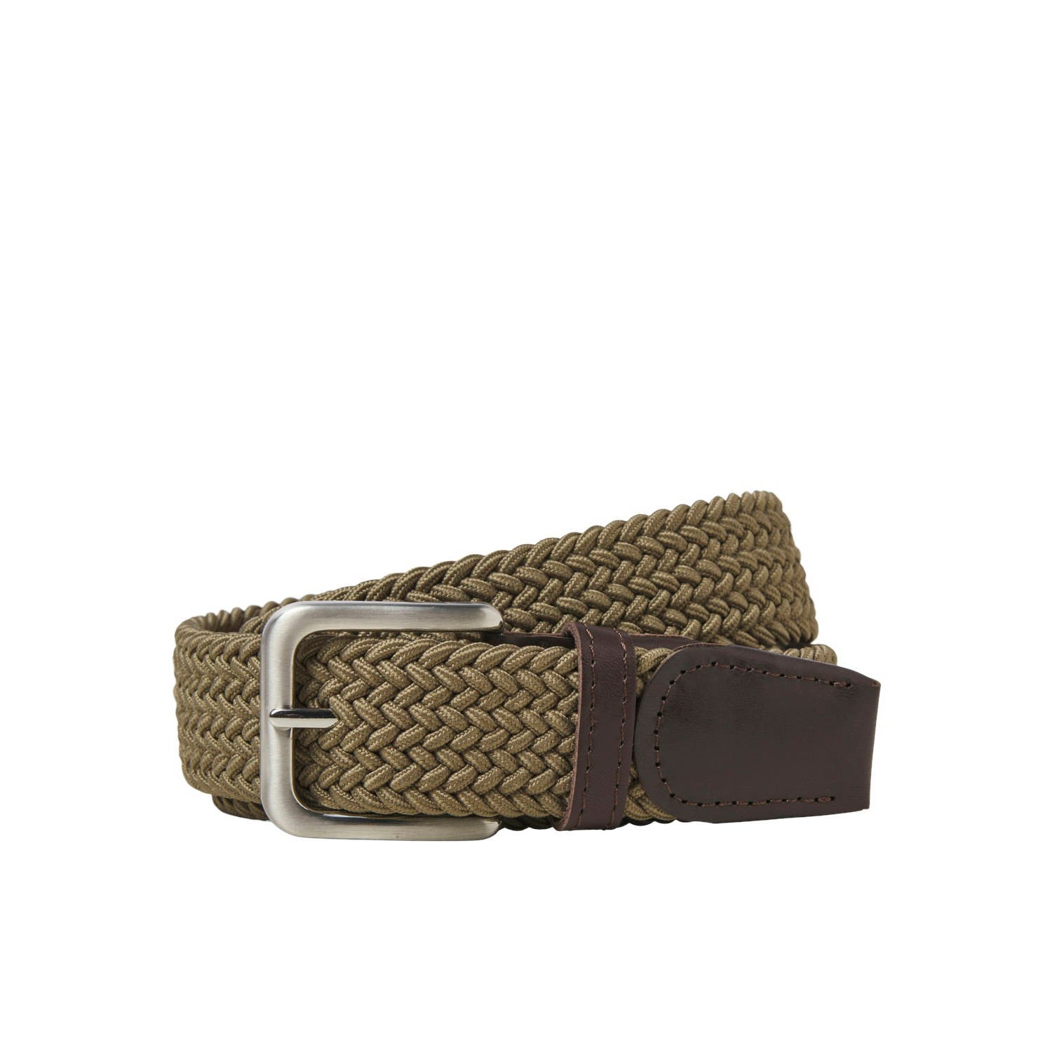 JACK & JONES gevlochten riem JACSPRING groen
