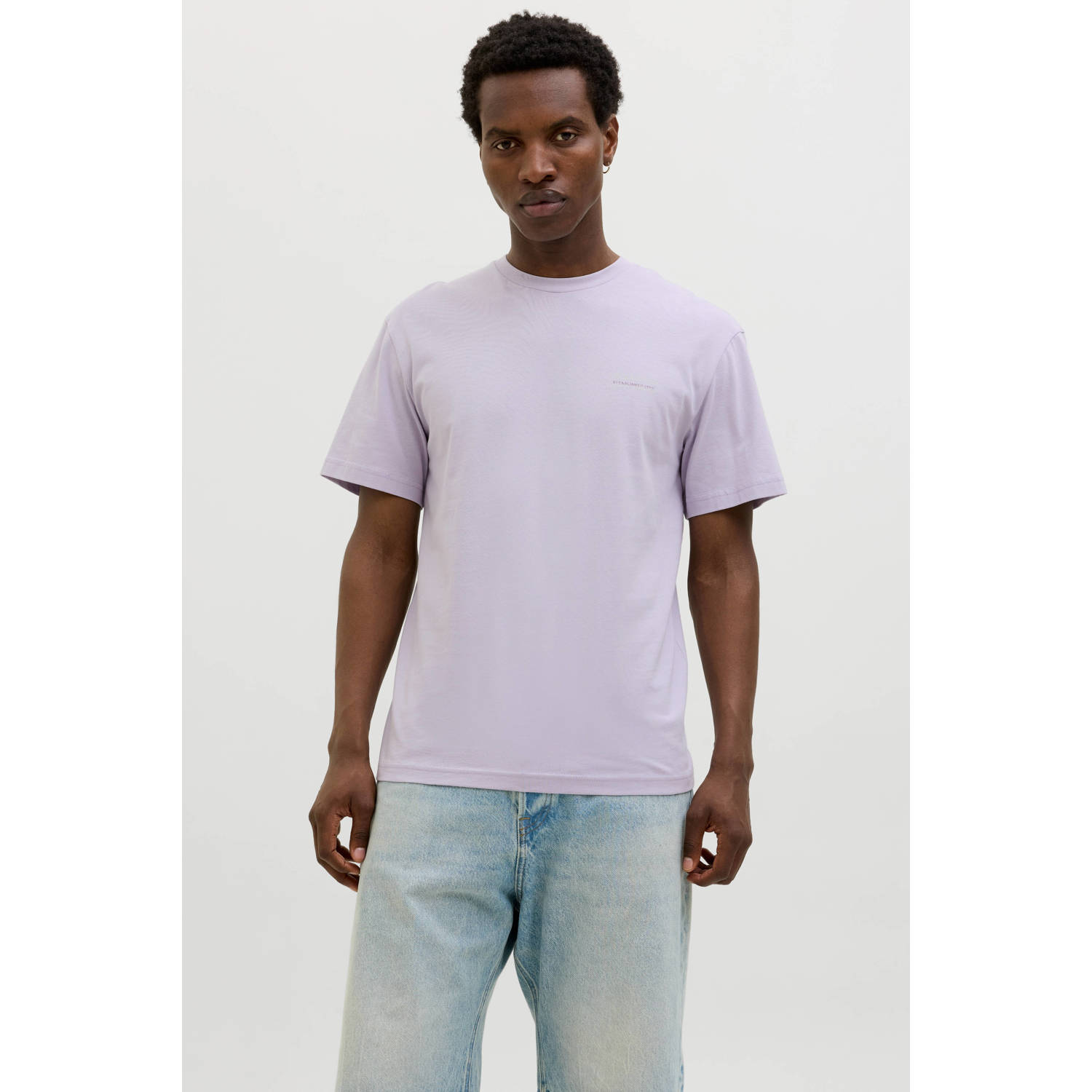 Jack & Jones Shirt met ronde hals JJSUMMER VIBES TEE SS CREW NECK LN