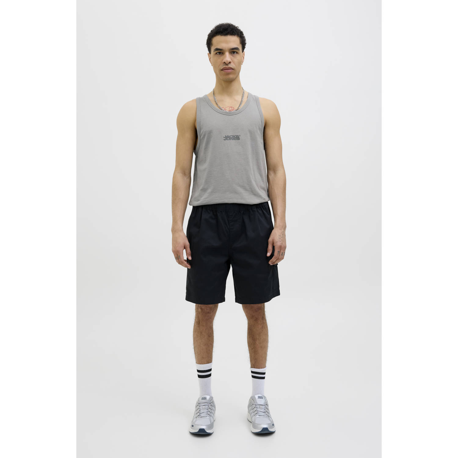 JACK & JONES CORE T-shirt grijs