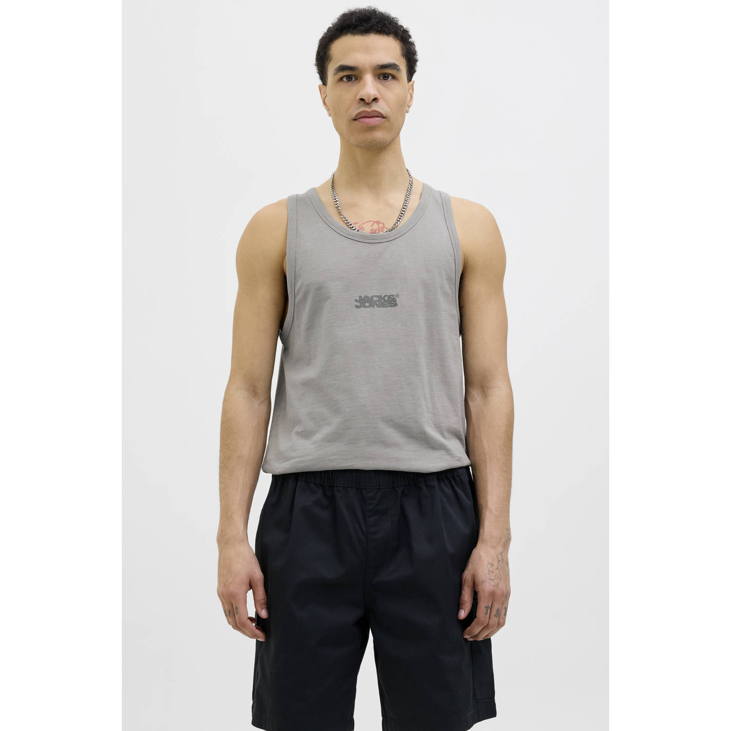 JACK & JONES CORE T-shirt grijs