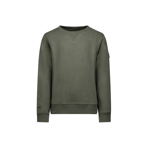 Airforce sweater groen afbeelding