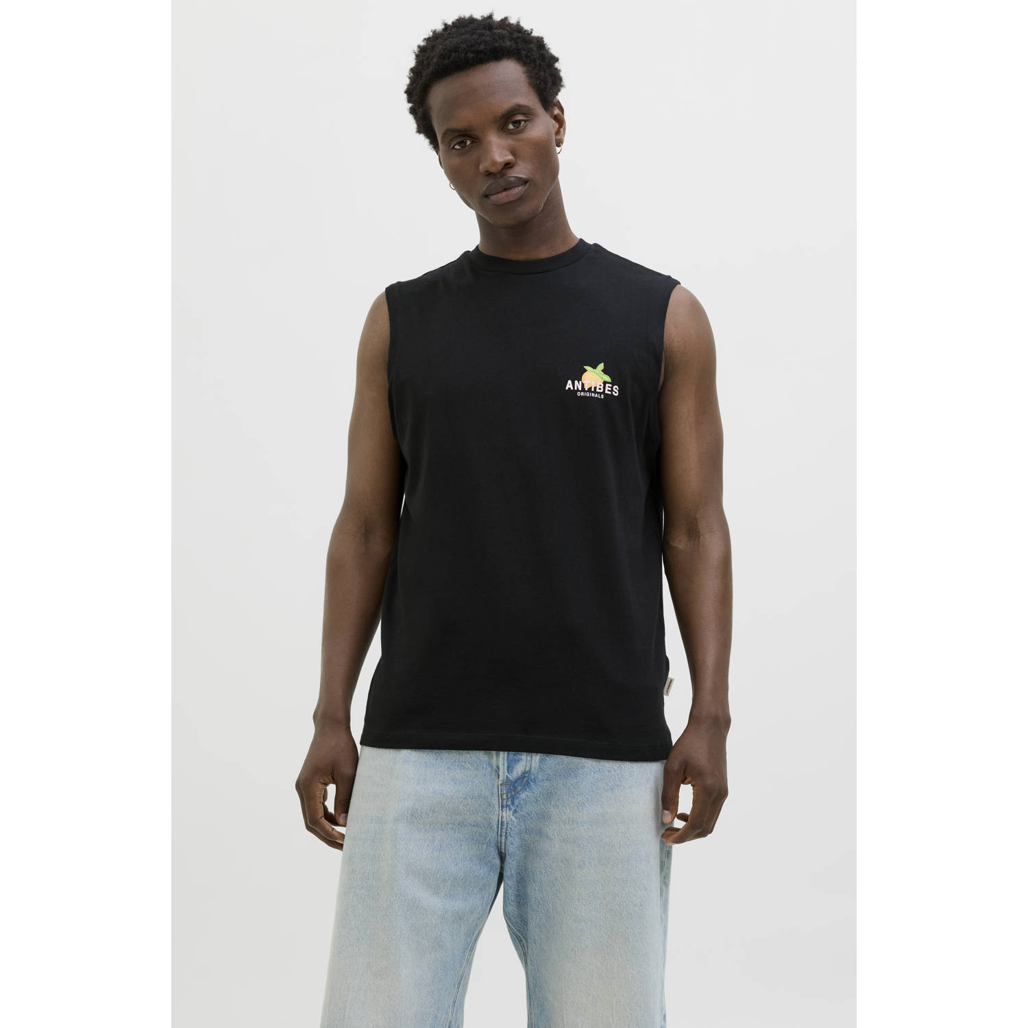 JACK & JONES ORIGINALS T-shirt zwart