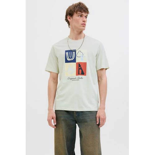 JACK & JONES ORIGINALS T-shirt grijsgroen afbeelding