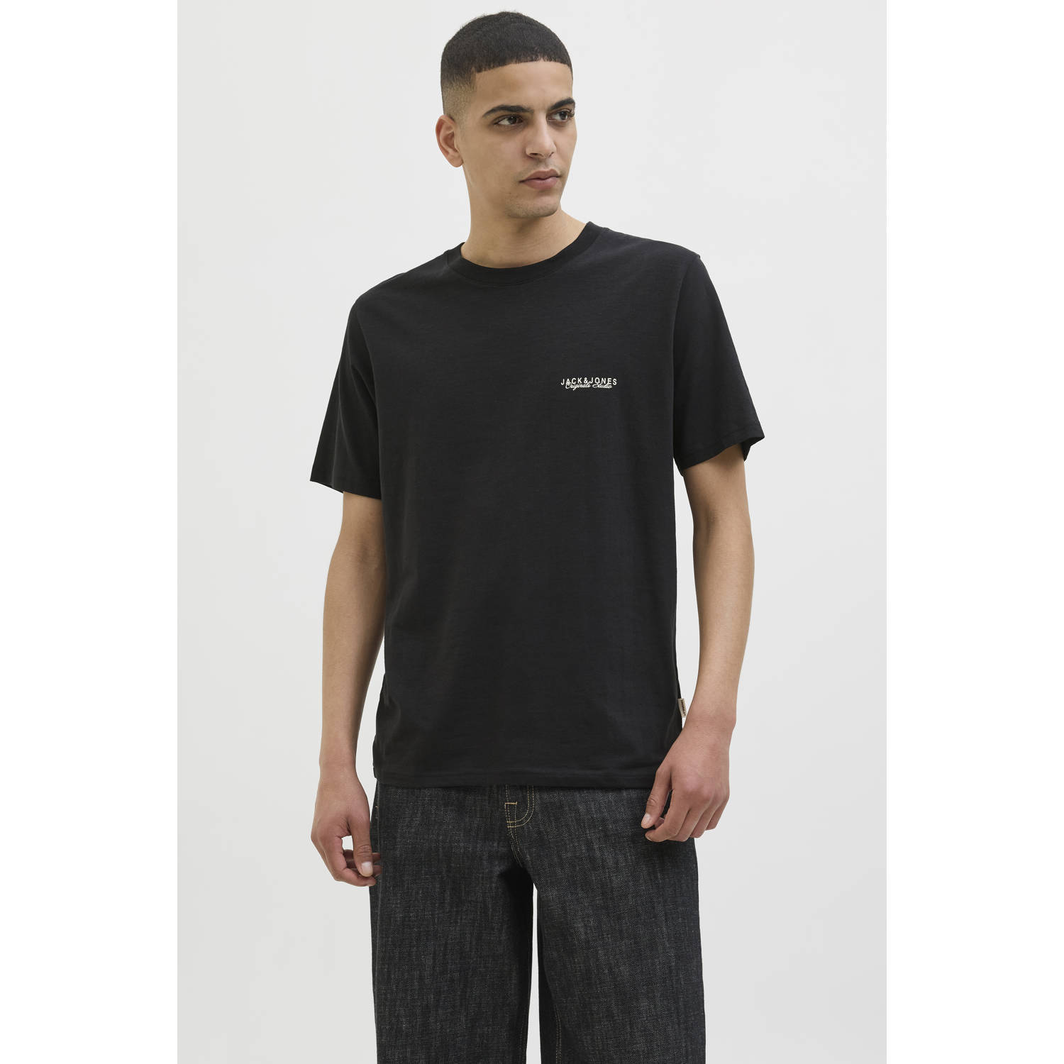 JACK & JONES ORIGINALS T-shirt zwart