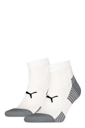 sneakersokken - wit (set van 2)