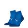Puma sneakersokken - blauw (set van 2)