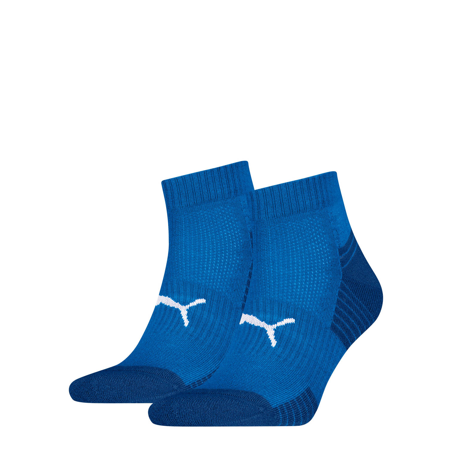 PUMA Korte sokken UNISEX SPORT CUSHIONED QUARTER 2P (2 paar)