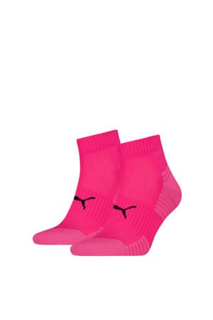 sneakersokken - roze (set van 2)