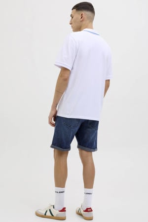 denim regular short JJIRICK JJIEVAN dark blue