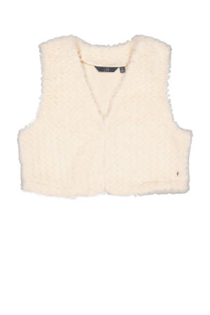 gilet ecru
