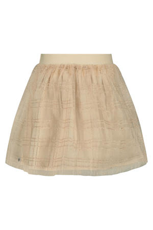 midi rok beige