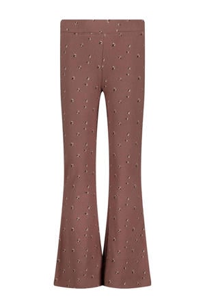 flared legging roze