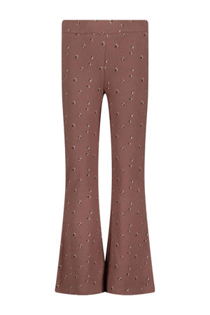 flared legging roze