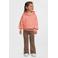 LEVV Little hoodie oranje
