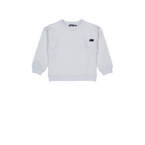 LEVV Little sweater met backprint lichtblauw afbeelding