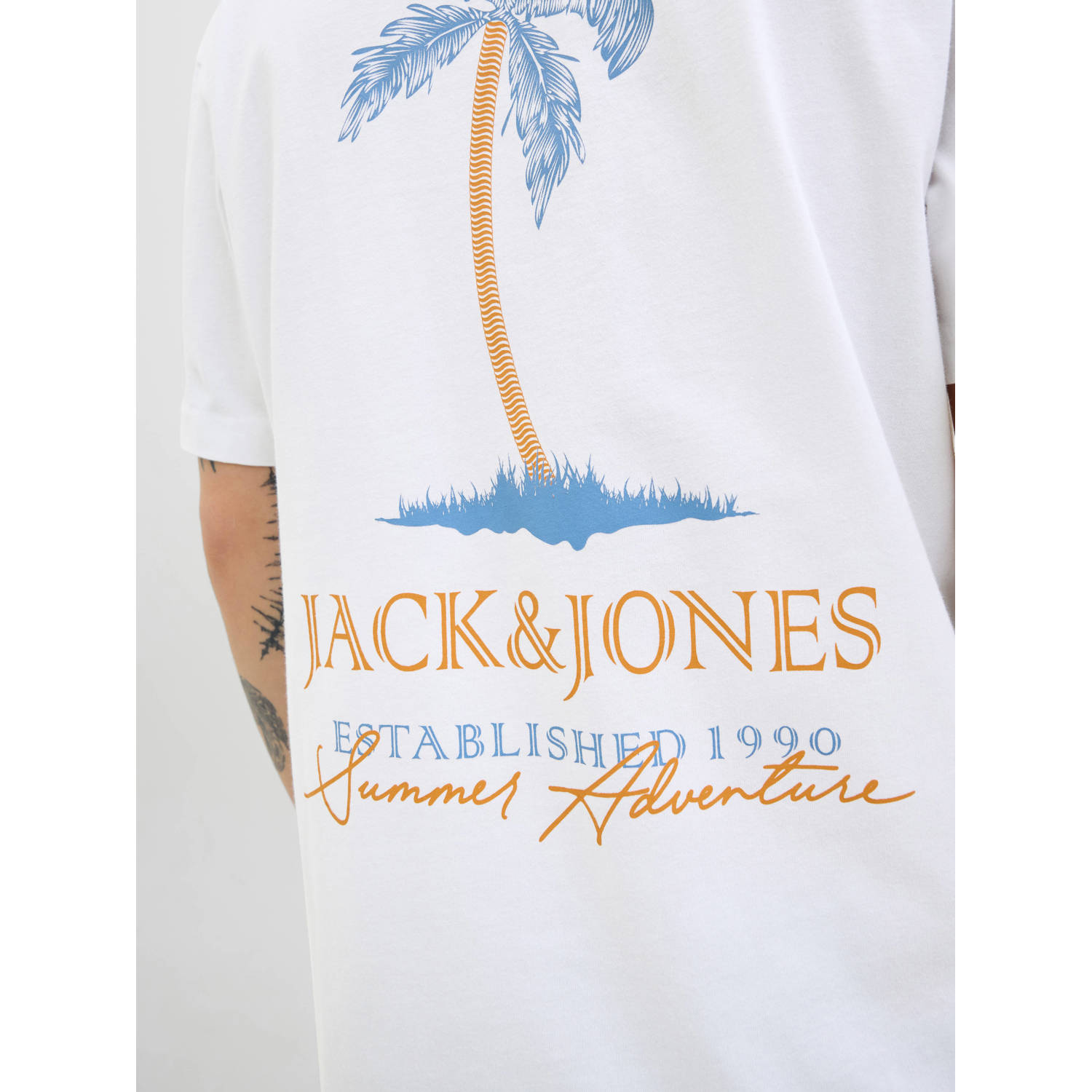 JACK & JONES PLUS SIZE T-shirt wit