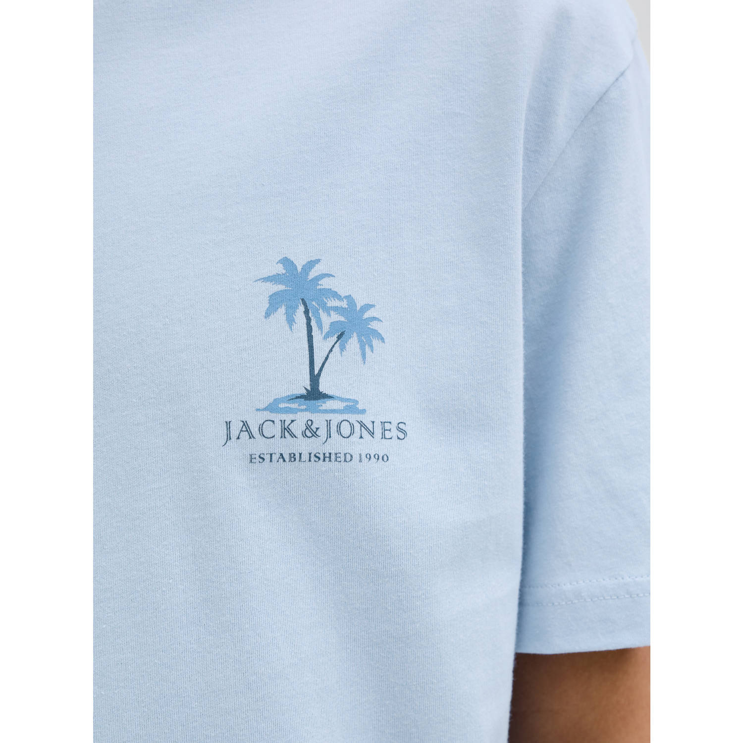 JACK & JONES PLUS SIZE T-shirt lichtblauw