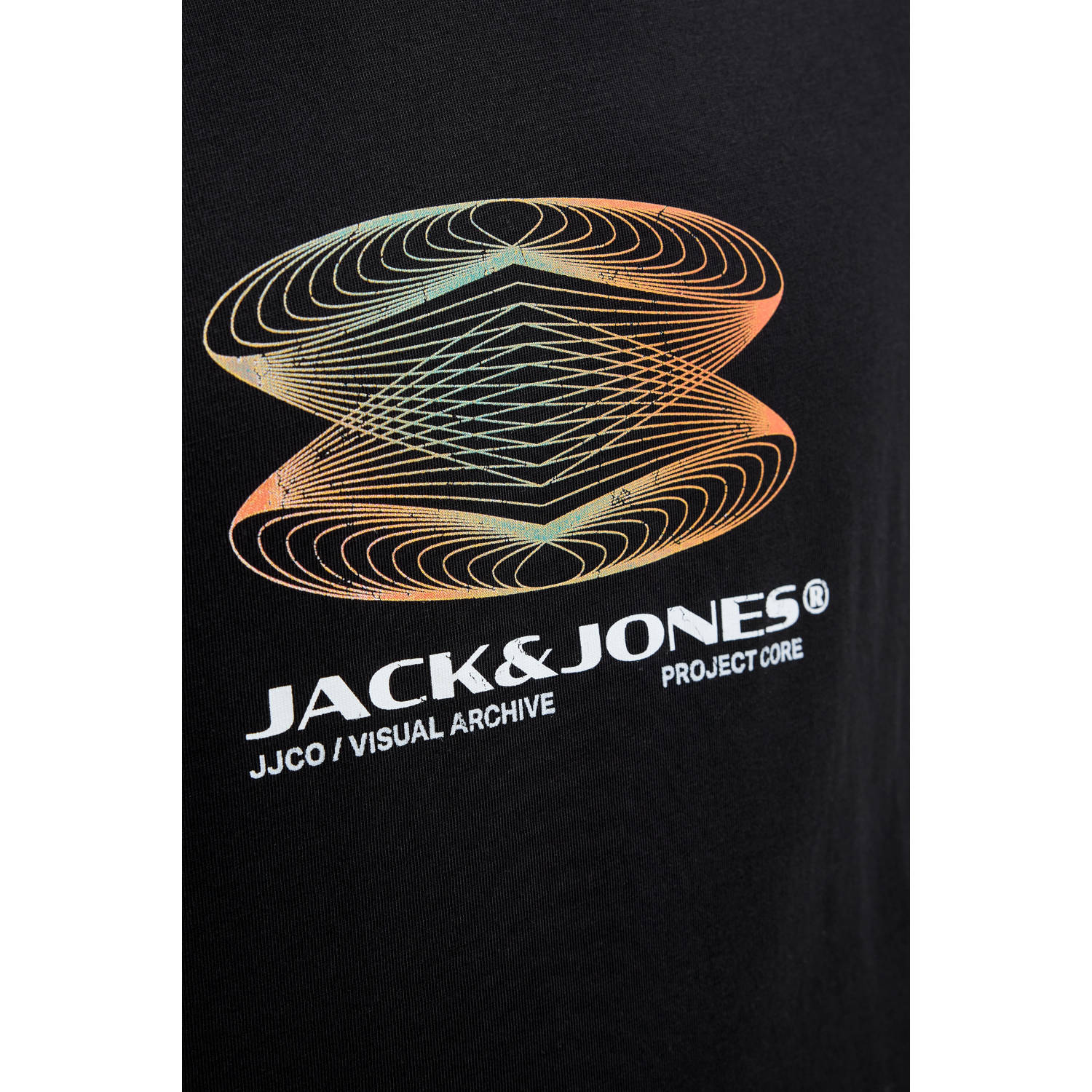 JACK & JONES PLUS SIZE T-shirt zwart