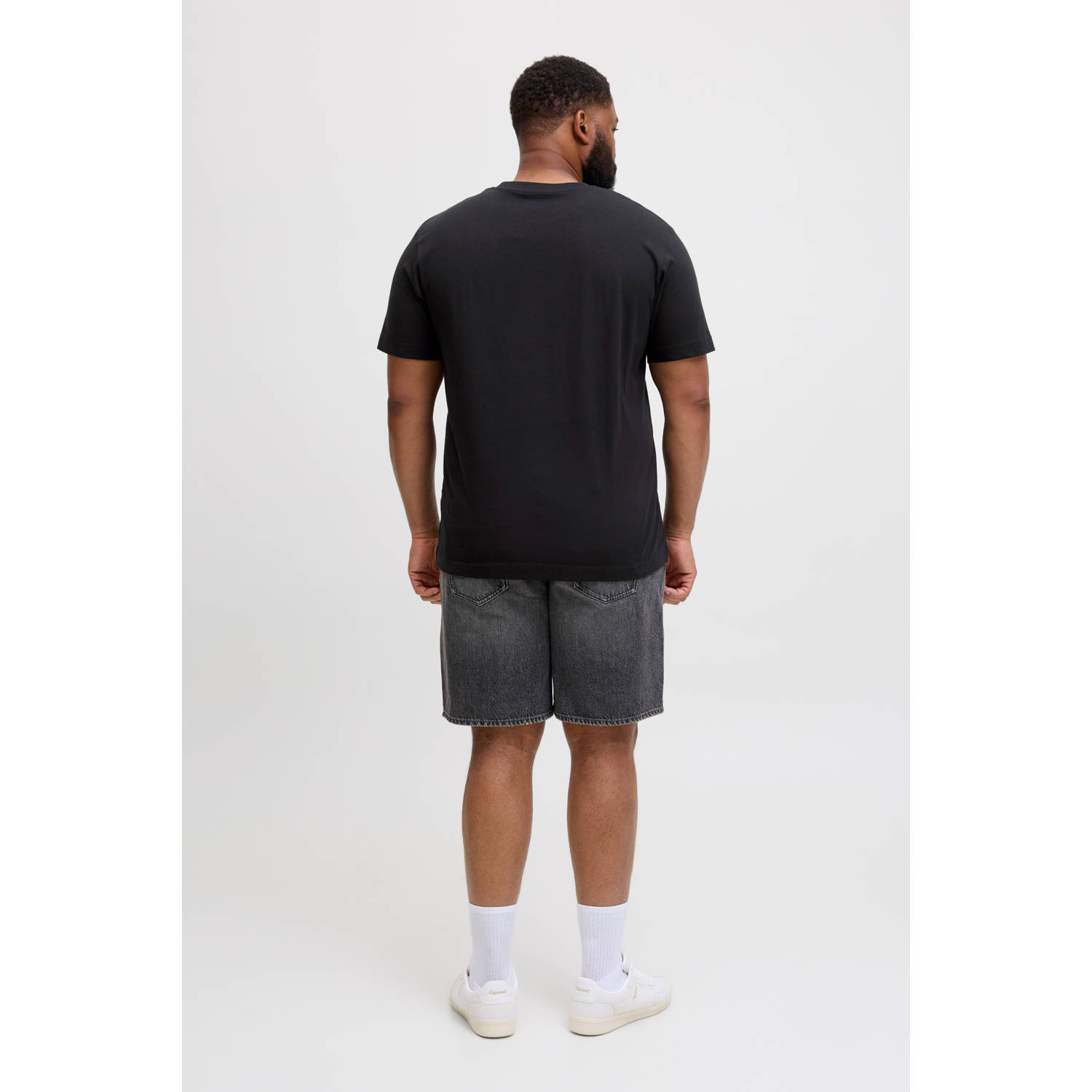JACK & JONES PLUS SIZE T-shirt zwart