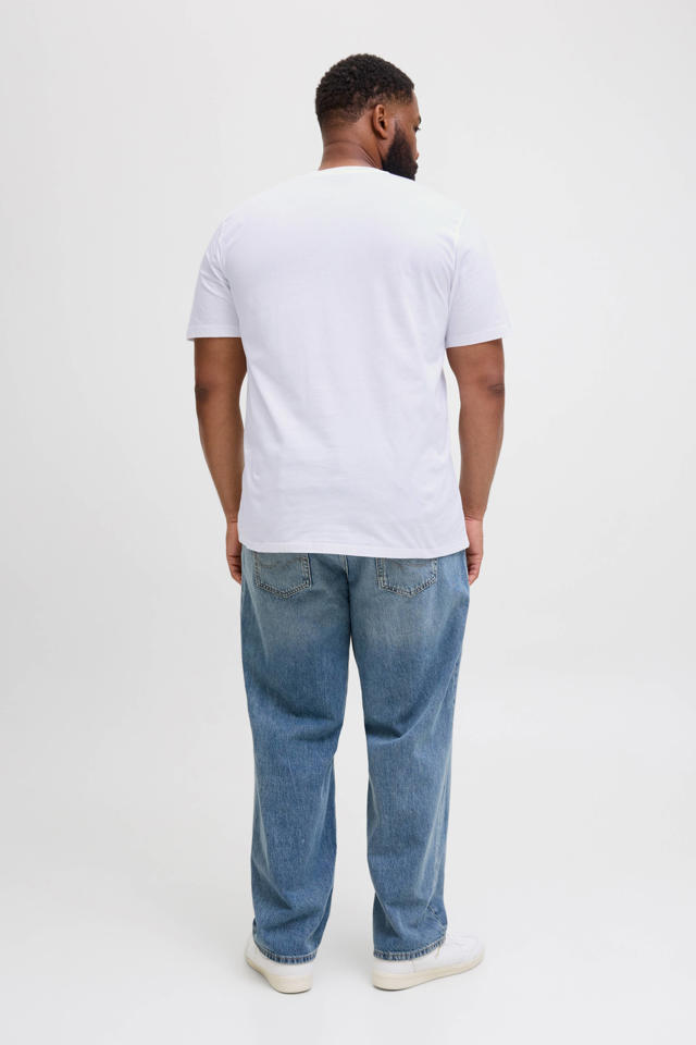 JACK & JONES PLUS SIZE T-shirt donkerblauw
