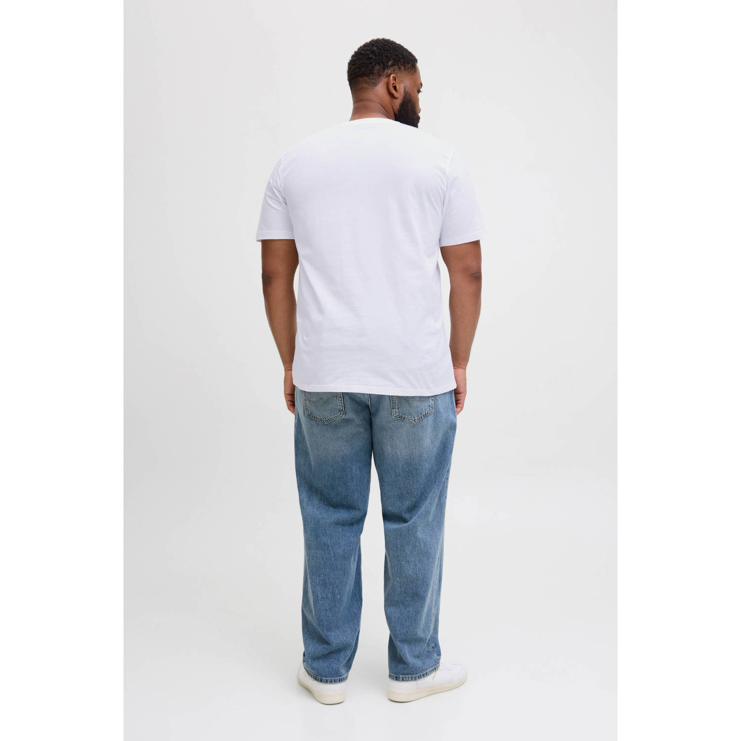 JACK & JONES PLUS SIZE T-shirt wit