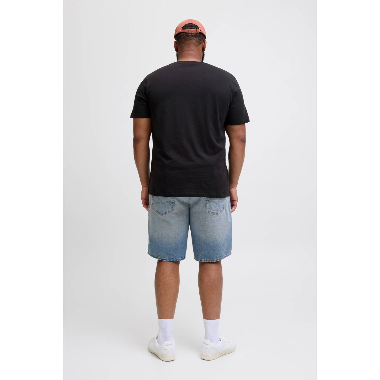 JACK & JONES PLUS SIZE T-shirt zwart