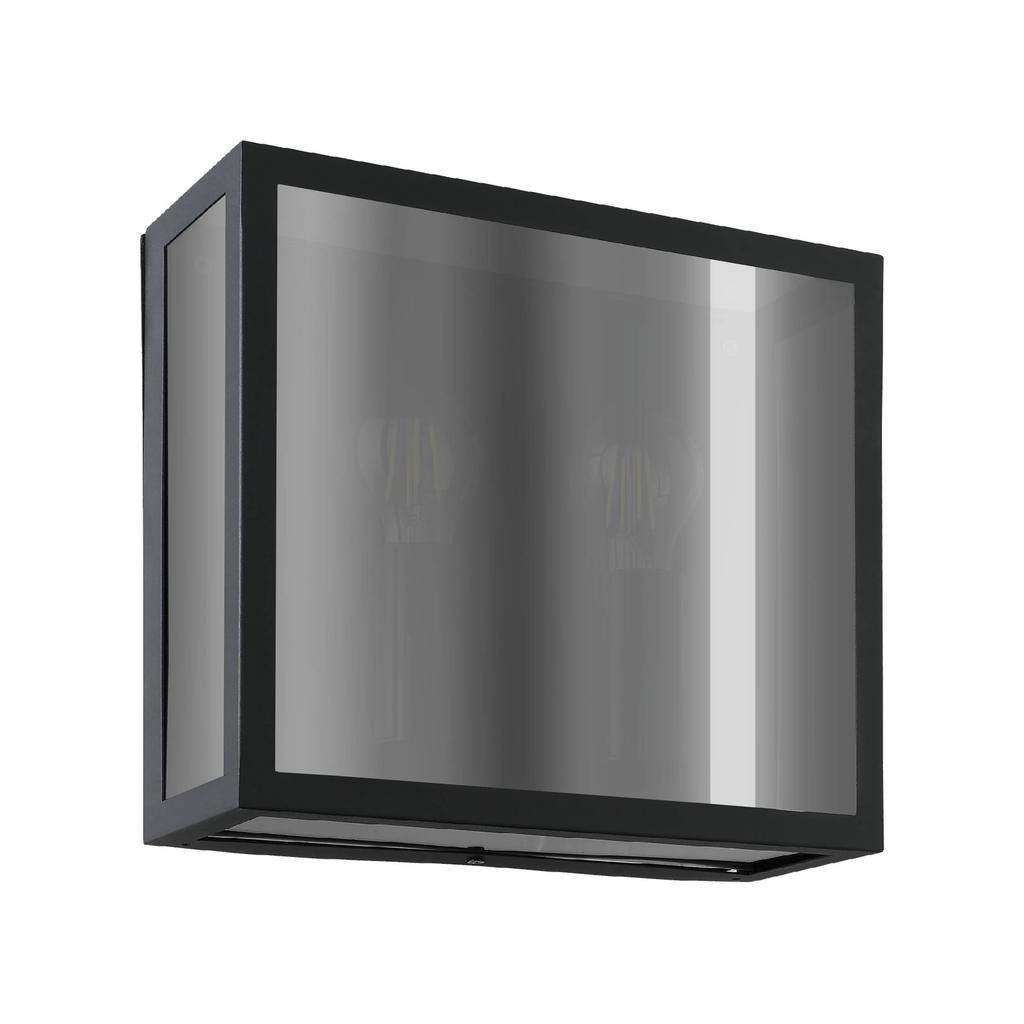 EGLO wandlamp buiten Alamonte - zwart