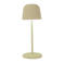 EGLO Mannera-S Tafellamp - Priklamp - Draadloos - 20 cm - Zandkleur/Beige/Wit - Oplaadbaar - Dimbaar - Binnen en Buiten
