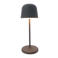 EGLO Mannera-S Tafellamp - Priklamp - Draadloos - 20 cm - Zwart/Wit - Oplaadbaar - Dimbaar - Binnen en Buiten