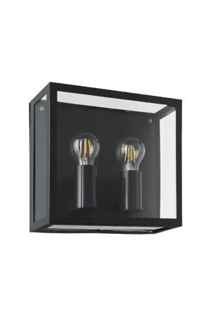 wandlamp buiten Alamonte - zwart