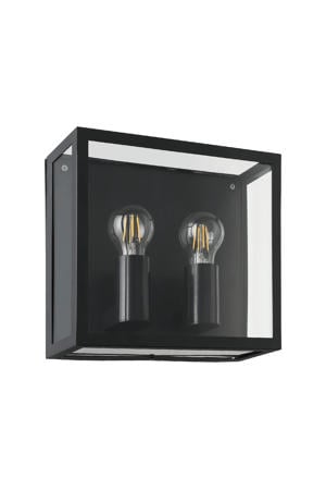 wandlamp buiten Alamonte - zwart