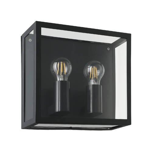 EGLO wandlamp buiten Alamonte zwart