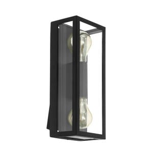 wandlamp buiten Alamonte - zwart