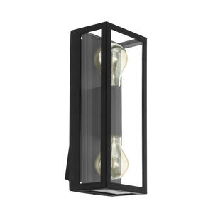 wandlamp buiten Alamonte - zwart