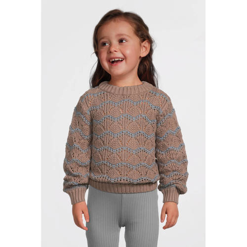LEVV Little trui bruin gebreid afbeelding