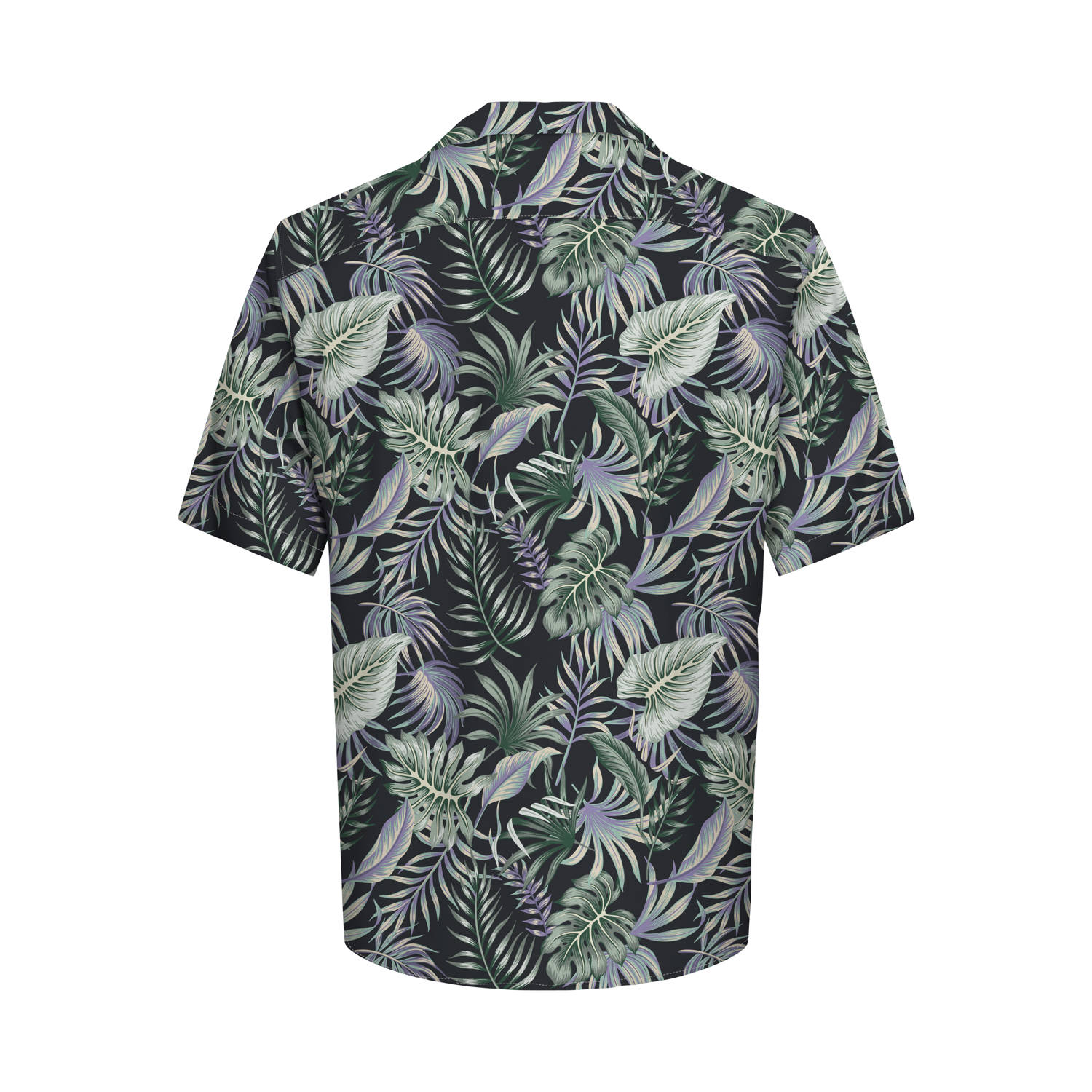 ONLY & SONS regular fit overhemd ONSWAYNE zwart