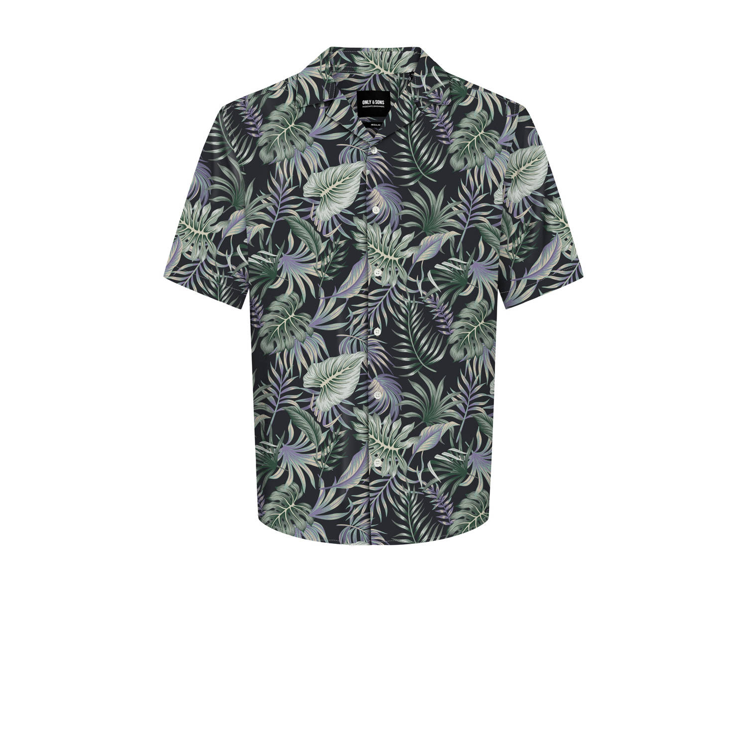 ONLY & SONS Hawaï-overhemd ONSWAYNE LIFE AOP SS VISCOSE SHIRT NOOS