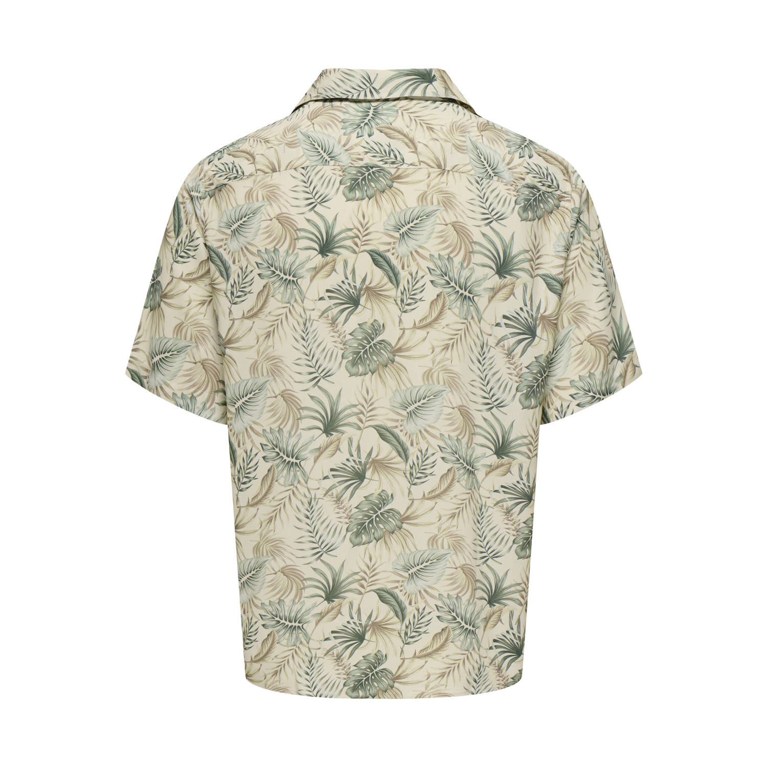 ONLY & SONS regular fit overhemd ONSWAYNE ecru