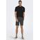 ONLY & SONS regular chino short ONSMARK grijs