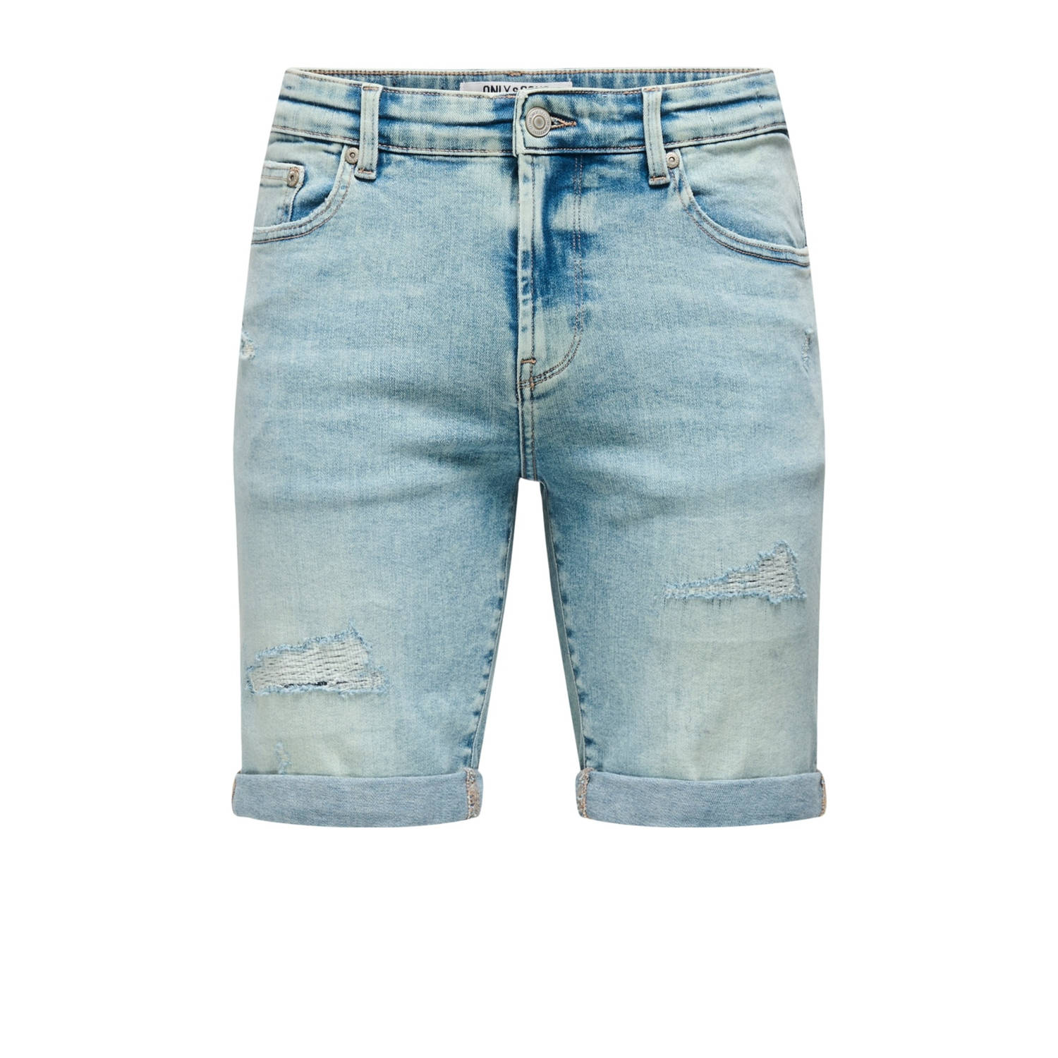 ONLY & SONS denim regular short ONSPLY blue denim