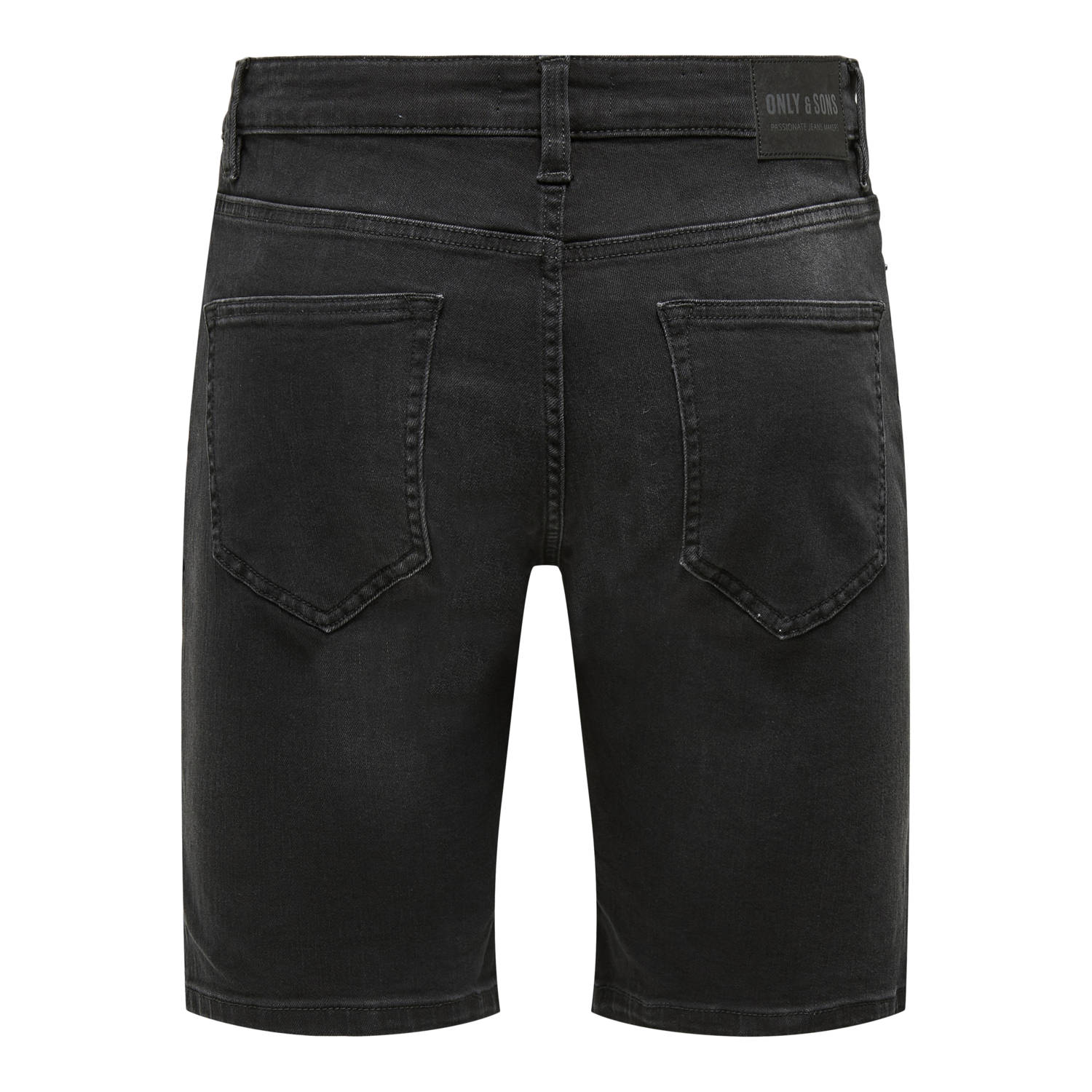 ONLY & SONS denim regular short ONSWEFT black denim