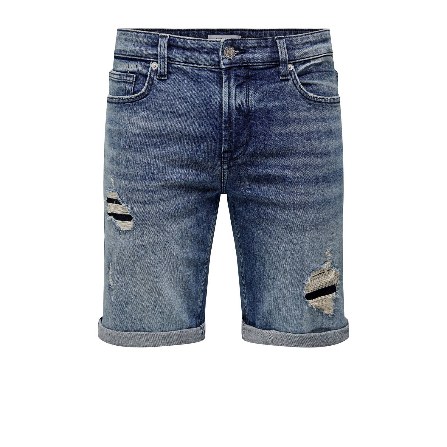 ONLY & SONS regular denim short ONSPLY light blue